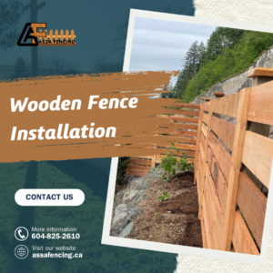 Cedar Fence Installation