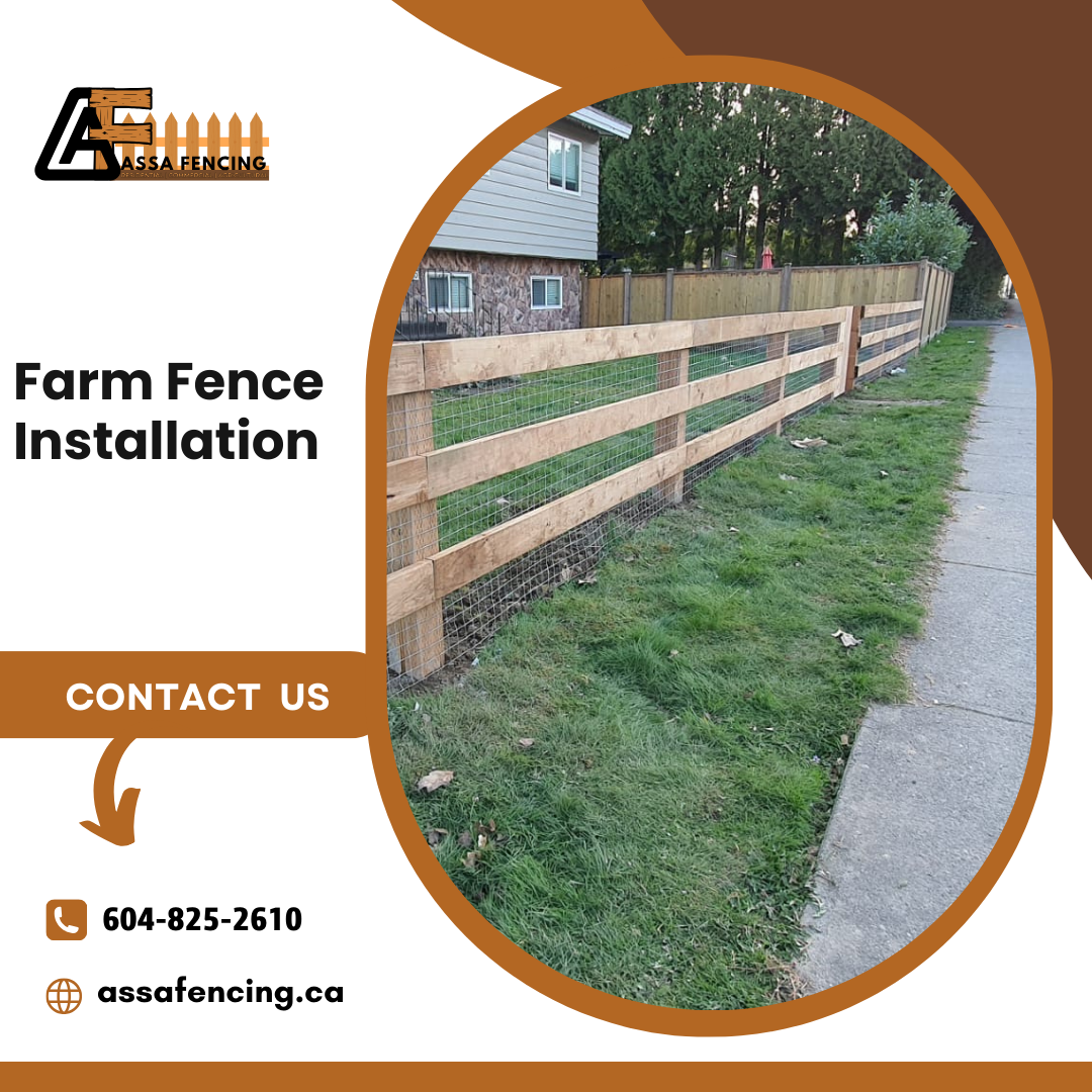 Cedar Fence Installation by Assa Fencing: The Best Wooden and Farm Fence Solutions