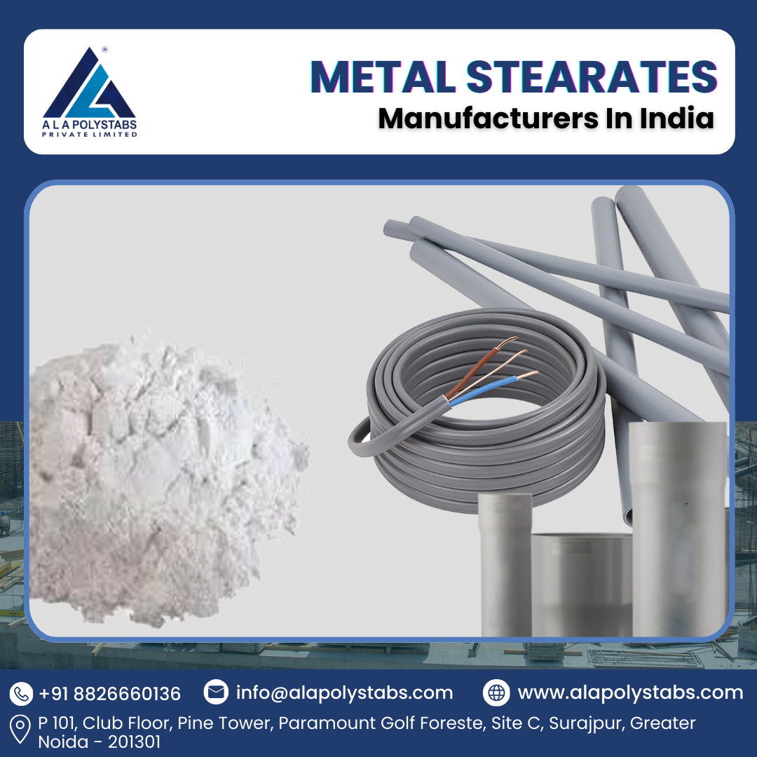 Calcium Stearate Manufacturers in India: Trusted Quality with Ala Polystabs