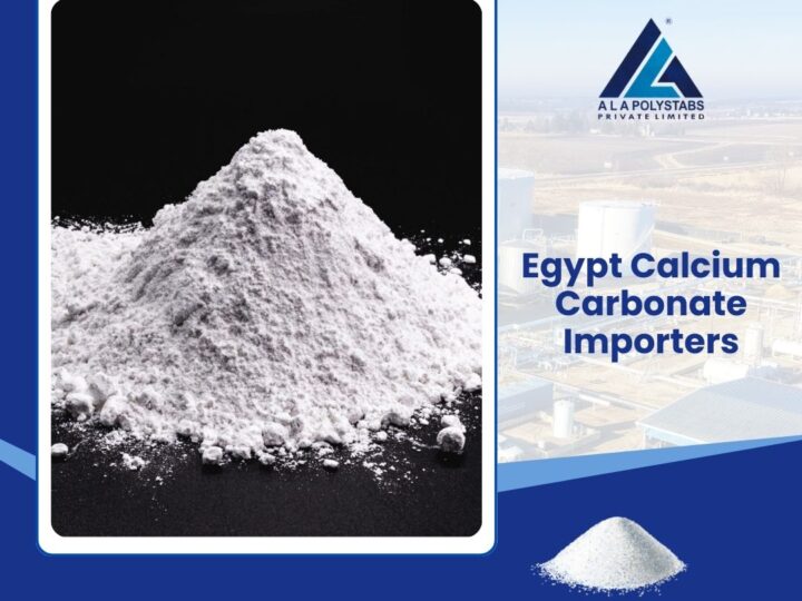 Who are the calcium carbonate importers in Egypt and Vietnam?